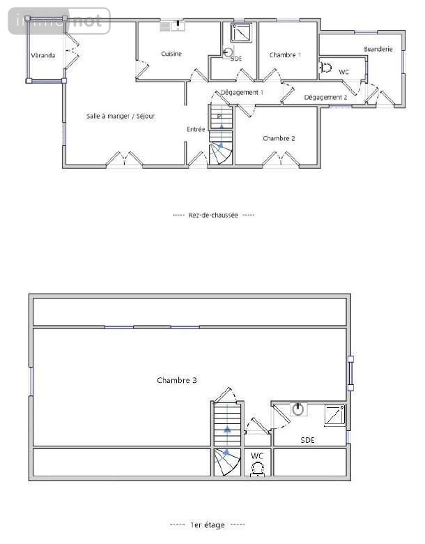 Maison a vendre Pannes 45700 Loiret 135 m2 4 pièces 149900 euros