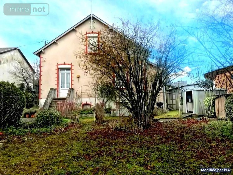 Maison a vendre Saint-Germain-du-Puy 18390 Cher 95 m2 5 pièces 154660 euros