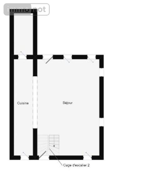 Maison a vendre Cherbourg-en-Cotentin 50100 Manche 80 m2 4 pièces 190000 euros