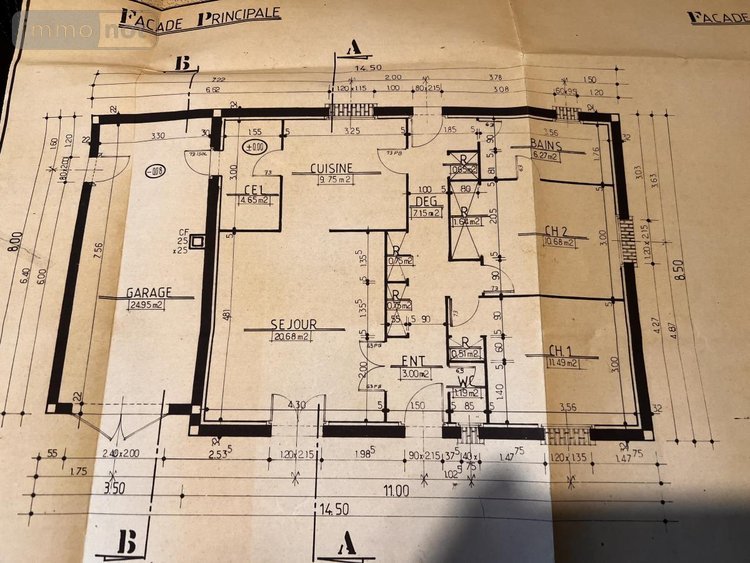 Maison a vendre Seigy 41110 Loir-et-Cher 88 m2 4 pièces 107000 euros