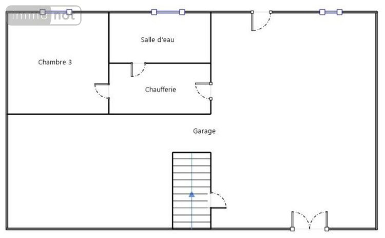 Maison a vendre Angers 49000 Maine-et-Loire 73 m2 3 pièces 262500 euros