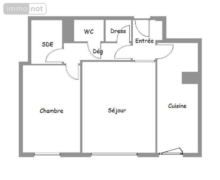 Appartement a vendre Puteaux 92800 Hauts-de-Seine 53 m2 2 pièces 330000 euros