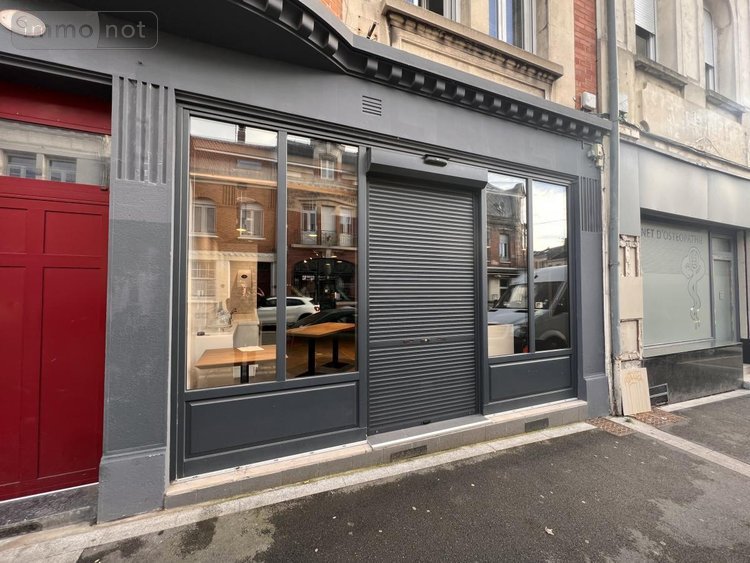 Location fonds et murs commerciaux Cambrai 59400 Nord 60 m2  1455 euros