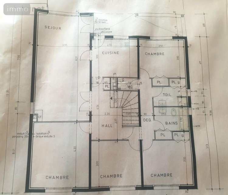 Maison a vendre Cusset 03300 Allier 161 m2 6 pièces 312000 euros