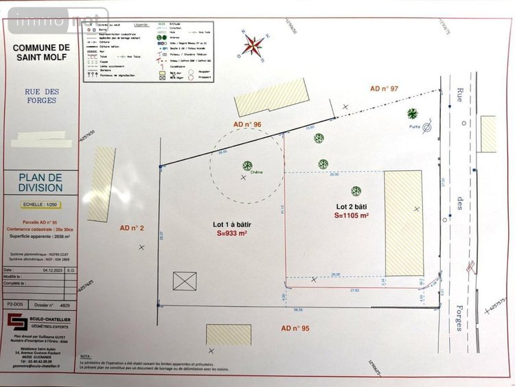 Maison a vendre Saint-Molf 44350 Loire-Atlantique 94 m2 5 pièces 322400 euros