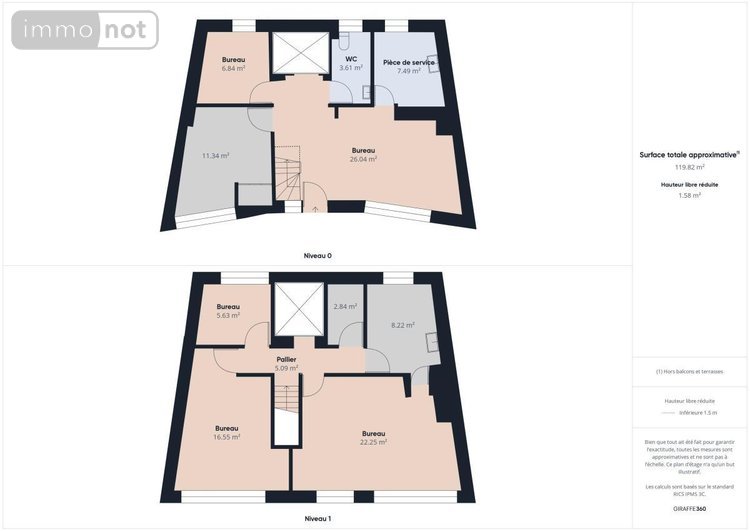 Fonds et murs commerciaux a vendre Maubeuge 59600 Nord 98 m2  363700 euros