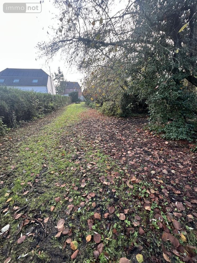 Terrain a batir a vendre Flines-lez-Raches 59148 Nord 1500 m2  115280 euros