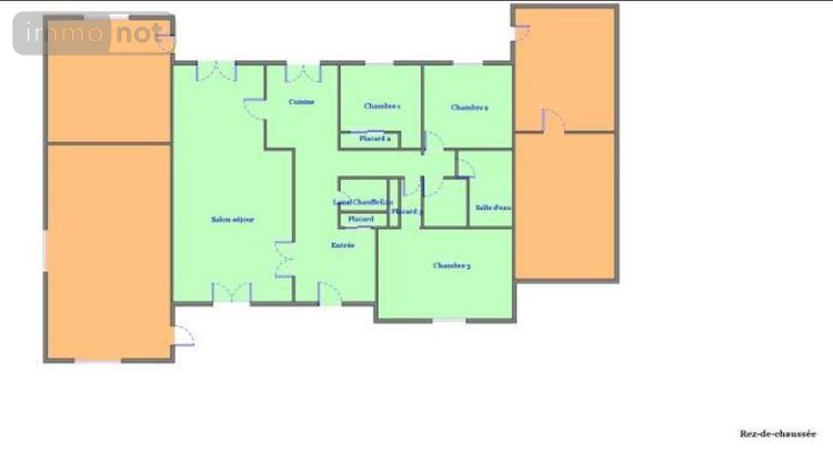 Maison a vendre Montcresson 45700 Loiret 114 m2 5 pièces 168400 euros