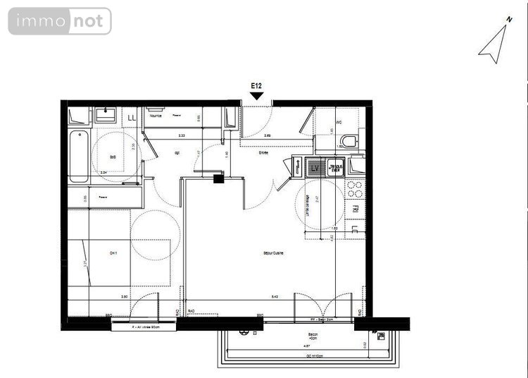 Appartement a vendre Neuilly-sur-Seine 92200 Hauts-de-Seine 53 m2 2 pièces 720000 euros