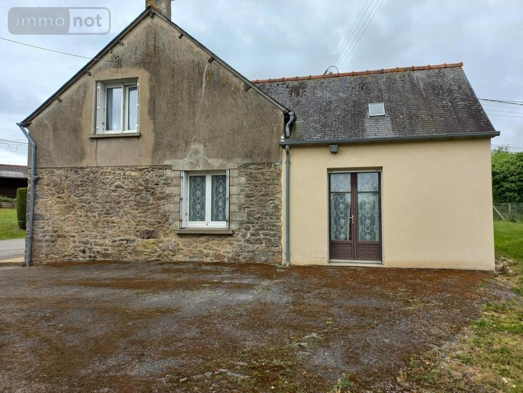 Maison a vendre Saint-Jacut-du-Mené 22330 Côtes-d'Armor 76 m2 4 pièces 63000 euros