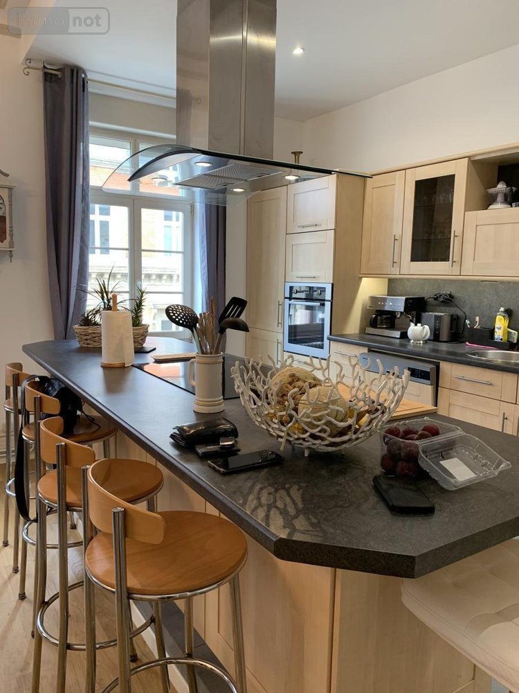 Appartement a vendre Boulogne-sur-Mer 62200 Pas-de-Calais 132 m2 5 pièces 251520 euros