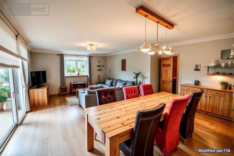 Maison a vendre Bréhan 56580 Morbihan 109 m2 5 pièces 239700 euros