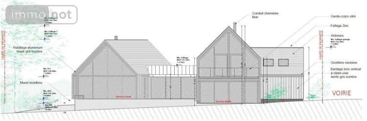 Terrain a batir a vendre Plozévet 29710 Finistère 3576 m2  415500 euros