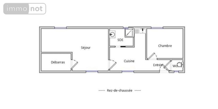 Maison a vendre Amilly 45200 Loiret 47 m2 2 pièces 55000 euros
