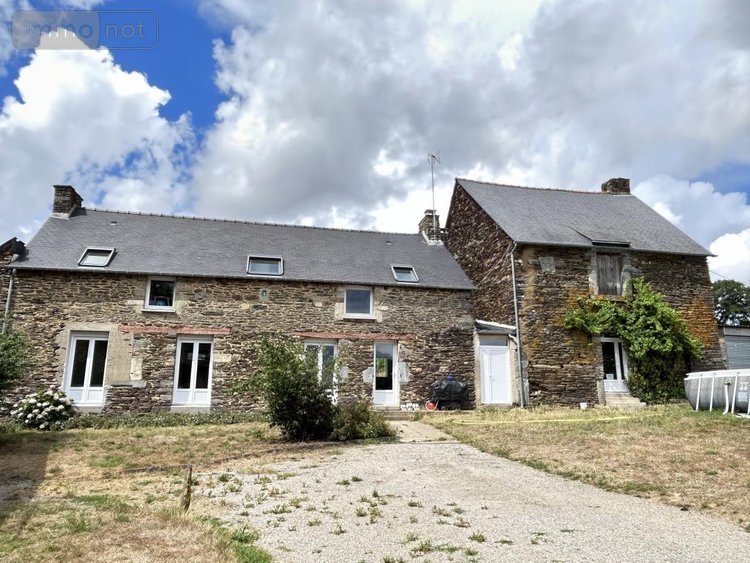 Maison a vendre Monteneuf 56380 Morbihan 155 m2 7 pièces 446700 euros