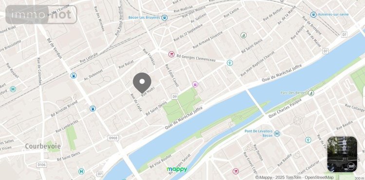 Appartement a vendre Courbevoie 92400 Hauts-de-Seine 55 m2 2 pièces 410000 euros