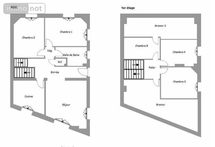 Maison a vendre Asnières-sur-Seine 92600 Hauts-de-Seine 165 m2 6 pièces 938000 euros