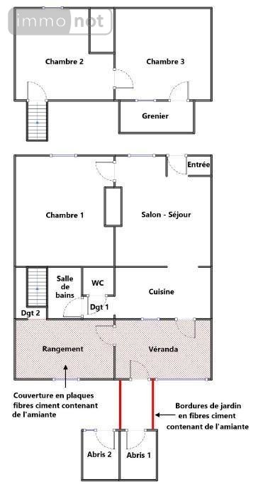 Maison a vendre Marolles-les-Braults 72260 Sarthe 70 m2 4 pièces 69140 euros
