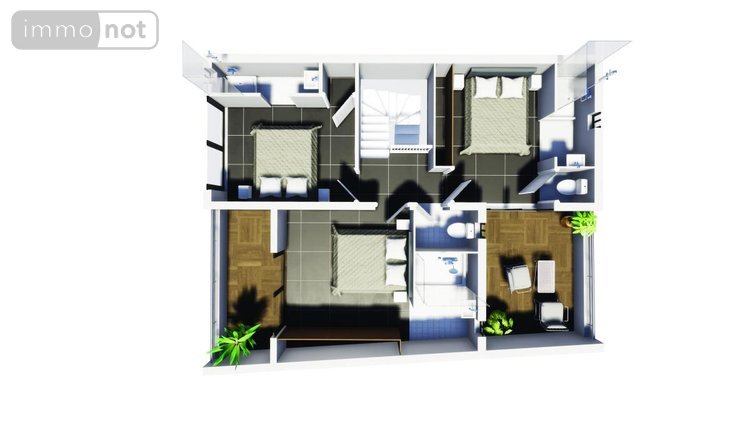 Appartement a vendre Saint-Paul 97460 Réunion 59 m2  434880 euros