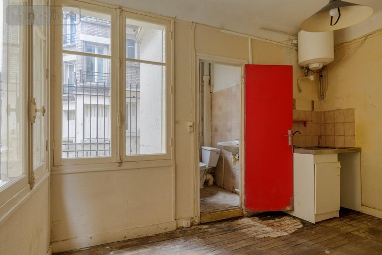 Appartement a vendre Paris 15e arrondissement 75015 Paris 13 m2 1 pièce 99000 euros