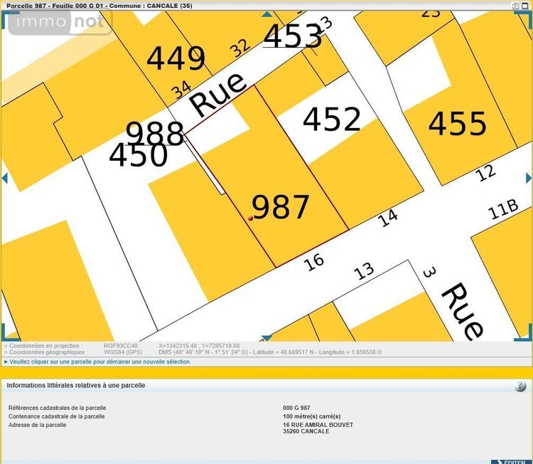 Maison a vendre Cancale 35260 Ille-et-Vilaine 107 m2  311700 euros