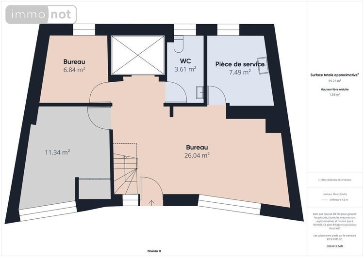 Fonds et murs commerciaux a vendre Maubeuge 59600 Nord 98 m2  363700 euros