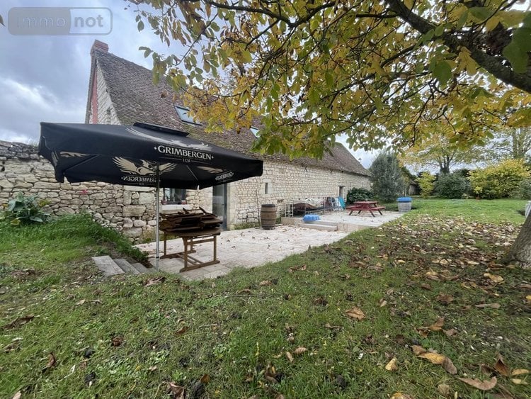 Maison a vendre Crouzilles 37220 Indre-et-Loire 88 m2 4 pièces 185500 euros