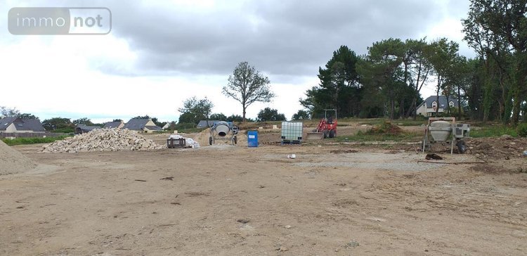 Terrain a batir a vendre Locoal-Mendon 56550 Morbihan 455 m2  130122 euros