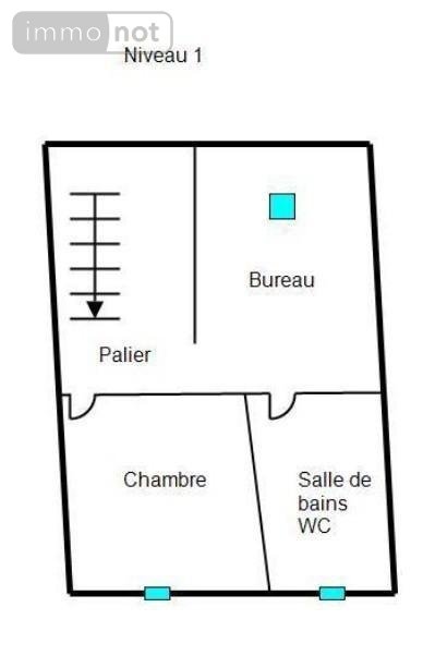 Maison a vendre Beaumont-sur-Sarthe 72170 Sarthe 45 m2 2 pièces 53600 euros