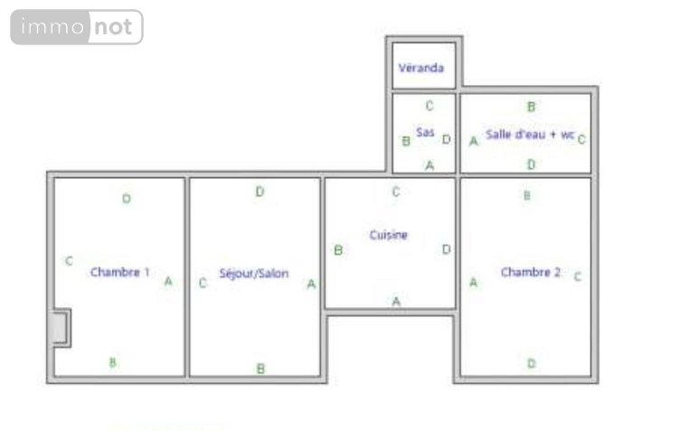 Maison a vendre Lorris 45260 Loiret 74 m2 3 pièces 85000 euros