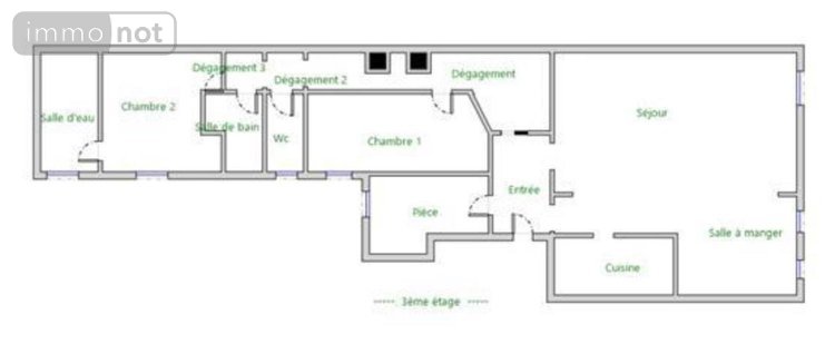 Appartement a vendre Paris 9e arrondissement 75009 Paris 78 m2 4 pièces 975000 euros