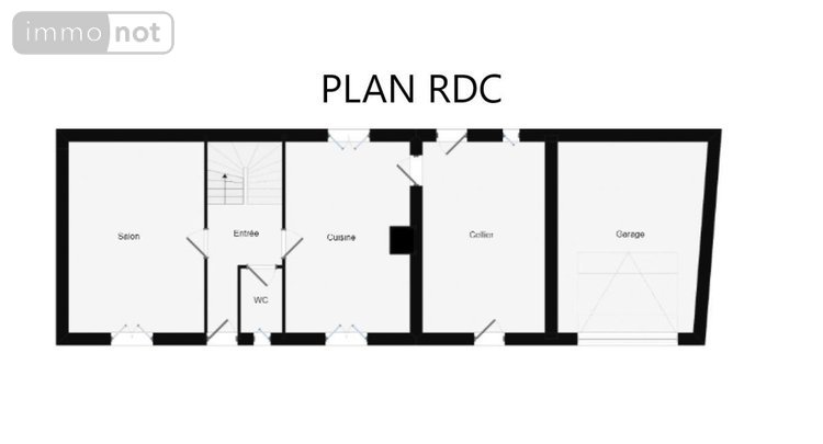 Maison a vendre Cherbourg-en-Cotentin 50100 Manche 66 m2 3 pièces 151960 euros