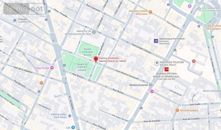 Garage et parking a vendre Paris 14e arrondissement 75014 Paris 43 m2  59000 euros