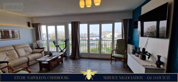 Appartement a vendre Cherbourg-en-Cotentin 50100 Manche 77 m2 3 pièces 356600 euros