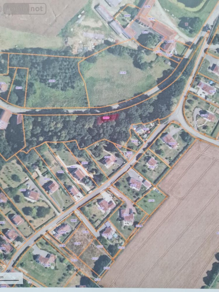 Terrain a batir a vendre Rohan 56580 Morbihan 8566 m2  53000 euros