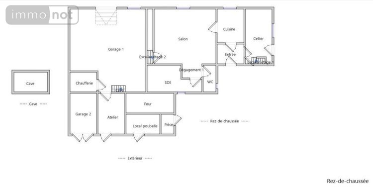 Maison a vendre Girolles 45120 Loiret 132 m2 5 pièces 126800 euros