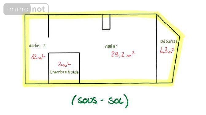 Fonds et murs commerciaux a vendre Paris 18e arrondissement 75018 Paris 107 m2  940000 euros