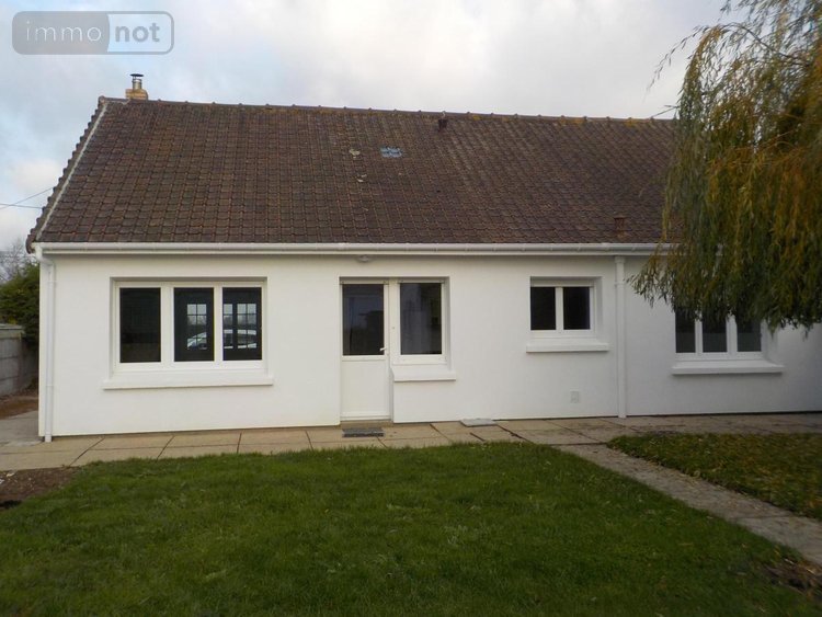 Location maison Nortkerque 62370 Pas-de-Calais 90 m2 6 pièces 730 euros
