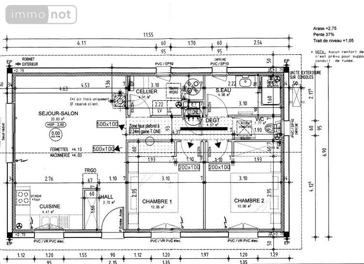 Maison a vendre Mimizan 40200 Landes 65 m2 3 pièces 241040 euros