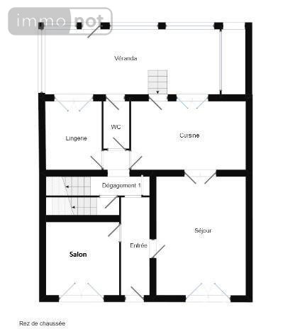 Maison a vendre Cholet 49300 Maine-et-Loire 125 m2 5 pièces 186544 euros