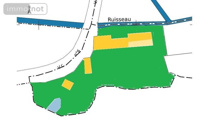 Maison a vendre Chaufour-Notre-Dame 72550 Sarthe 66 m2 3 pièces 107000 euros