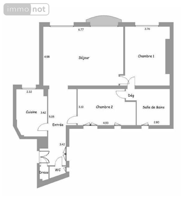 Appartement a vendre Paris 16e arrondissement 75016 Paris 101 m2 4 pièces 1480000 euros