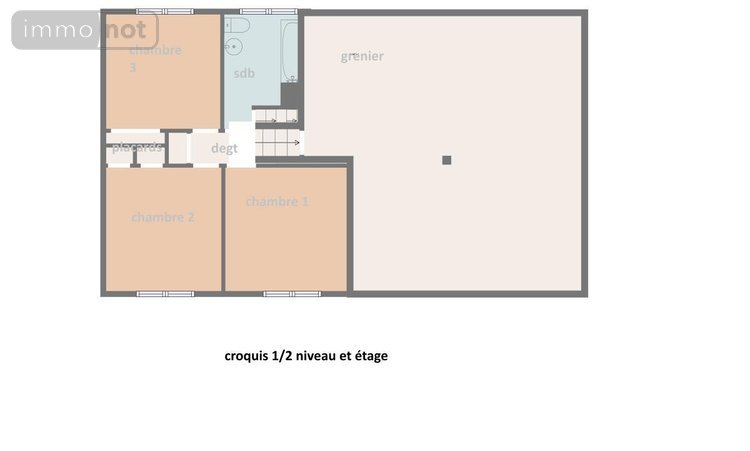 Maison a vendre Sainte-Gemmes-le-Robert 53600 Mayenne 93 m2 4 pièces 79787 euros