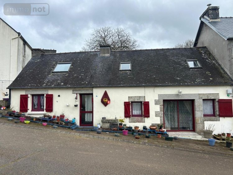 Maison a vendre Locmaria-Berrien 29690 Finistère 75 m2 4 pièces 84800 euros