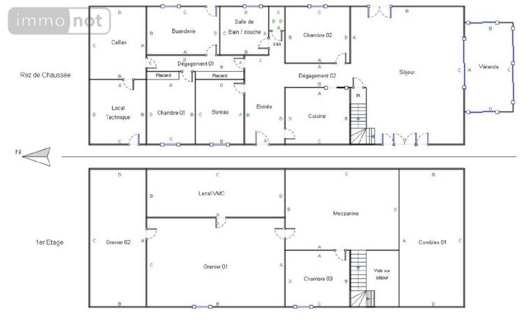 Maison a vendre Mormant-sur-Vernisson 45700 Loiret 210 m2 5 pièces 277600 euros
