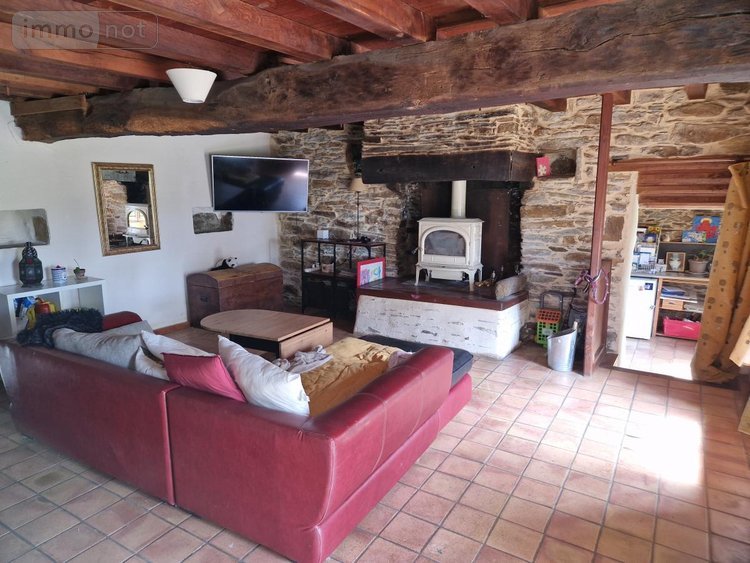 Maison a vendre Sérent 56460 Morbihan 150 m2 6 pièces 270100 euros