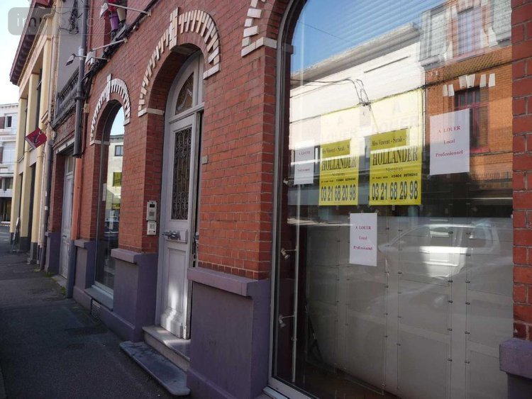 Location fonds et murs commerciaux Béthune 62400 Pas-de-Calais 81 m2  1400 euros