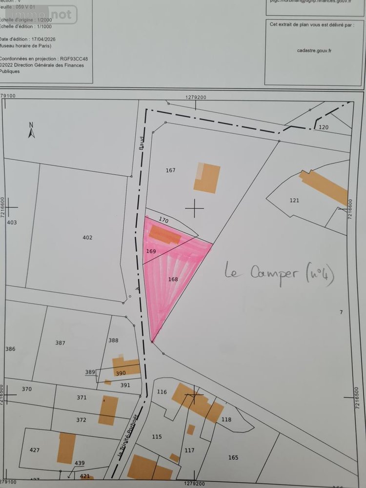 Maison a vendre Les Forges 56120 Morbihan 64 m2 3 pièces 22400 euros