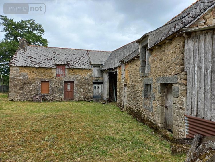Maison a vendre Saint-Jacut-du-Mené 22330 Côtes-d'Armor 76 m2 4 pièces 63000 euros