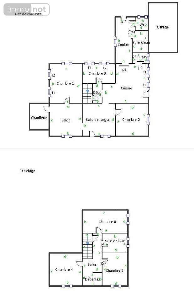 Maison a vendre Écourt-Saint-Quentin 62860 Pas-de-Calais 196 m2 10 pièces 236000 euros